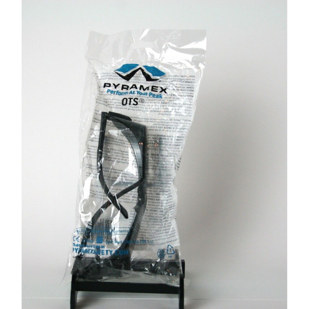Pyramex OTS Safety Glasses Over Prescription Eyewear Black Frame Clear S3510SJ